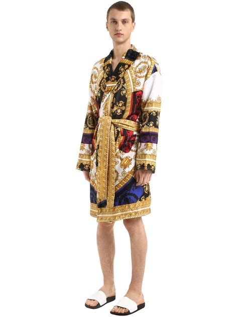 versace men's robes